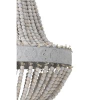 Luna hanglamp kralen Ø51 cm - oud wit