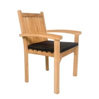 Livingfurn Marco tuinstoel hout - naturel