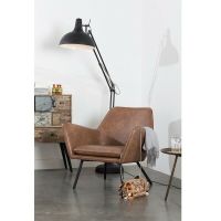 Berg fauteuil PU-leer