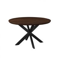 Jesper ronde eettafel - Ø130 cm - hout - bruin