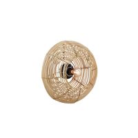 Milan wandlamp ø40x15 cm rotan - naturel