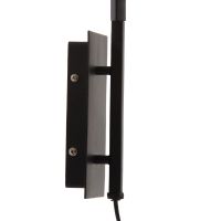 Lyra wandlamp - naturel/mat zwart