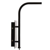 Lyra wandlamp - naturel/mat zwart