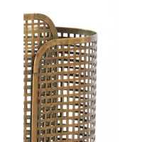 Maci wandlamp 20x16x45 cm - antiek brons/mat zwart