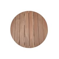 Livingfurn Cindo ronde tuin salontafel 80 cm - naturel