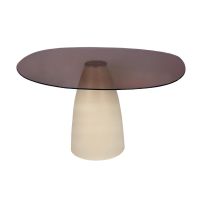 Mylon salontafel 140cm - lichtbruin