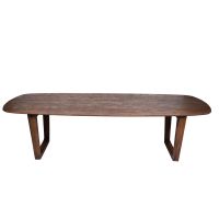 Livingfurn Cortez eettafel 270 cm - bruin