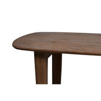 Livingfurn Cortez eettafel 270 cm - bruin