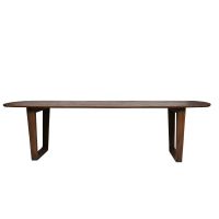 Livingfurn Cortez eettafel 270 cm - bruin