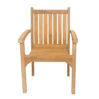 Livingfurn Marco tuinstoel hout - naturel