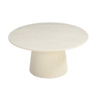 Livingfurn Patrice bijzettafel ø80 cm - crème