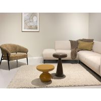 Brix Lou bijzettafel ø40,5 cm - mosterd