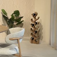 Livingfurn Suar wijnrek - naturel