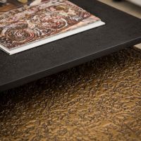 Miranda salontafel set van 2 rechthoek iron metallic - grijs