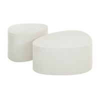 Staci salontafel set van 2 - marmer composiet