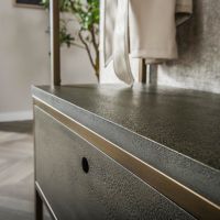 Fraaai Nowi garderobemeubel roede  - brons antiek