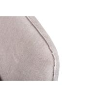 Orinoco 3-zitsbank rechts stof - beige/poot zwart