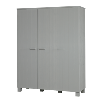 Dennis 3-deurs kast grenen 202 cm van het woonmerk Woood