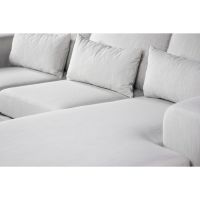 Vurna Melva 3-zitsbank L+R stof - beige