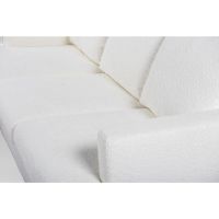 Abriamo 3-zitsbank L+R stof - naturel