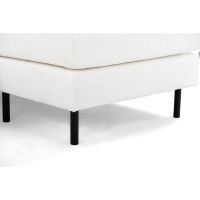 Abriamo 3-zitsbank L+R stof - naturel