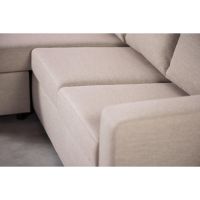 Vurna Janis 3-zitsbank L+R stof - beige