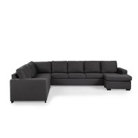 Vurna Lolita 7-zits hoekbank L+R, stof - antraciet