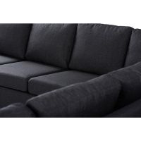 Vurna Lolita 7-zits hoekbank L+R, stof - antraciet