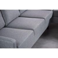 Dianna 3-zits hoek rechts stof - grijs