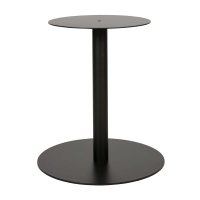 Tablo onderstel ronde poot metaal zwart van het woonmerk Woood