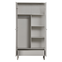 Madu garderobekast grenen 194,5 cm wolkengrijs van het woonmerk Woood