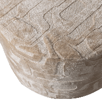 Yago poef viscose - naturel