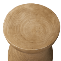 Bink kruk hout 40 x ø28 cm naturel van het woonmerk Woood