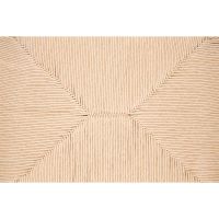 Nøra Leo armstoel | wit oak onderstel | paper plaits - naturel