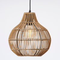 Pacino hanglamp rotan naturel 30cm van het woonmerk Light&Living