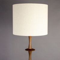 Dutchbone Cath vloerlamp - walnoot