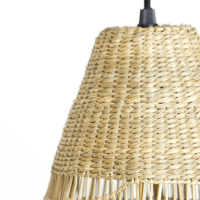 Latika hanglamp Ø20x42 cm naturel van het woonmerk Light&Living