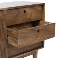 Bitika kast 150x40x80 cm donker bruin van het woonmerk Light&Living