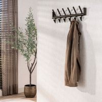 Forest kapstok 2x6 haken - bruin