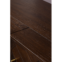 Dutchbone Class wandkast 50x100x100 cm bruin/goud