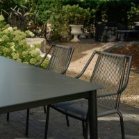 Shelo terrasstoel grijs