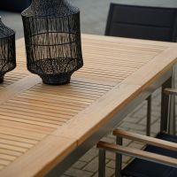 Tuintafel Marmaris RVS Uitschuifbaar