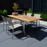 Tuinstoel Marmaris RVS