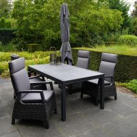 Carcassonne uittrektafel 180/250x100x75cm