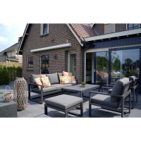 Loungetafel Tormenta 130x75 cm - antraciet