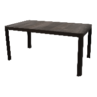 Tuintafel Castilla nuance 160x90 cm - antraciet