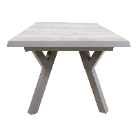 Uittrektafel Castilla Pardo 204/264x102 cm - beige