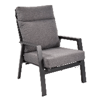 Loungestoel Ohio - grijs