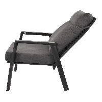 Loungestoel Ohio - grijs