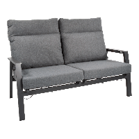 Loungebank Ohio 2-pers - grijs